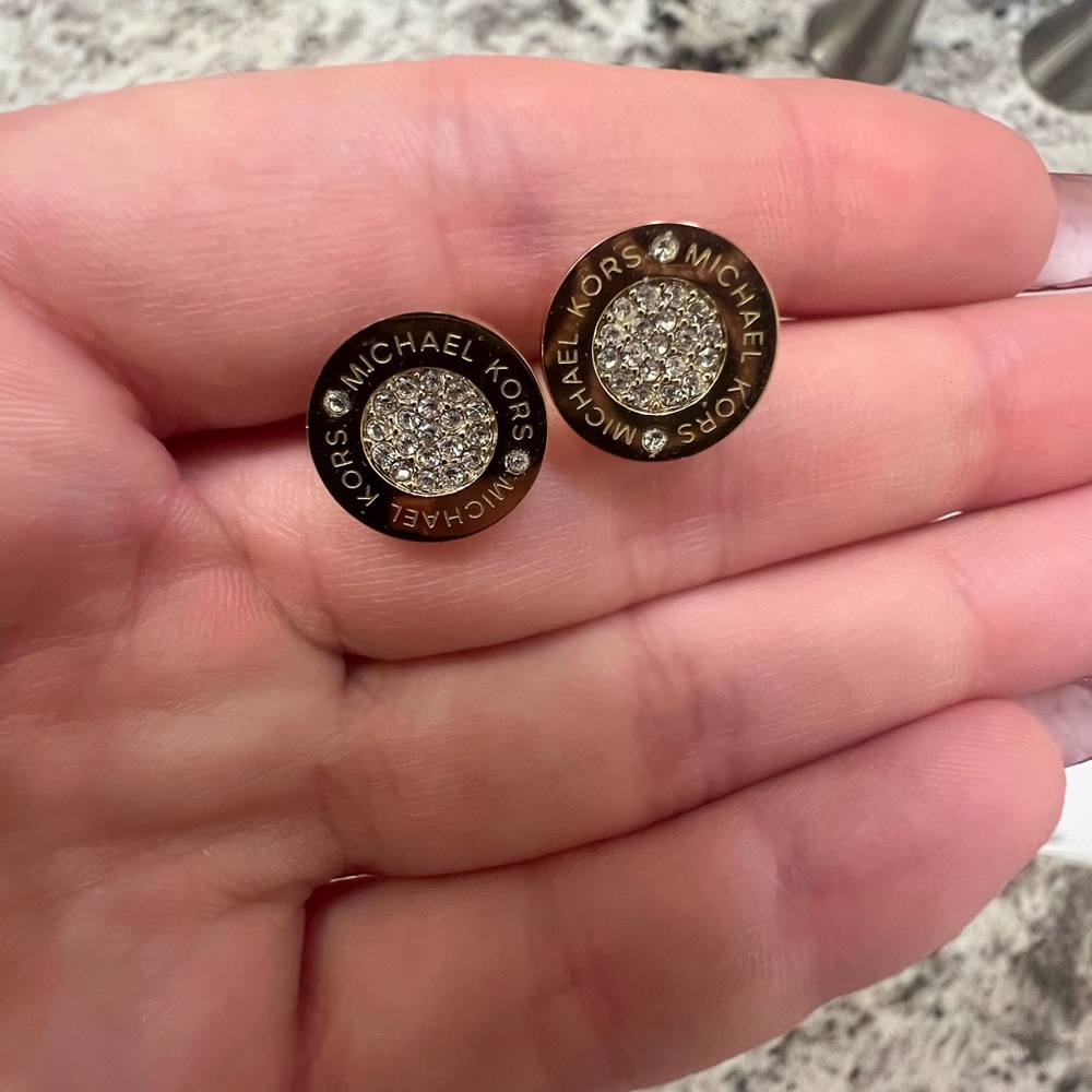 Michael Kots Gold Earrings